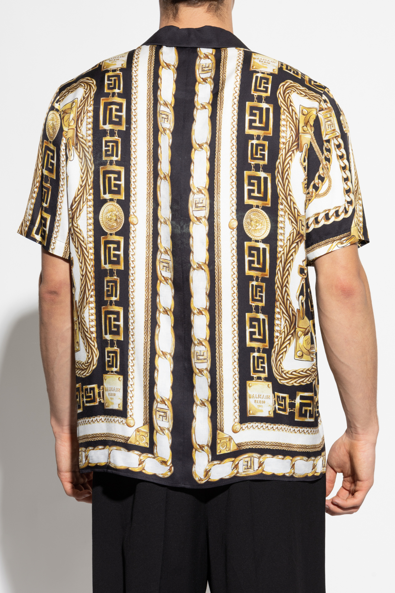 Multicolour Shirt with logo Balmain - Vitkac AS